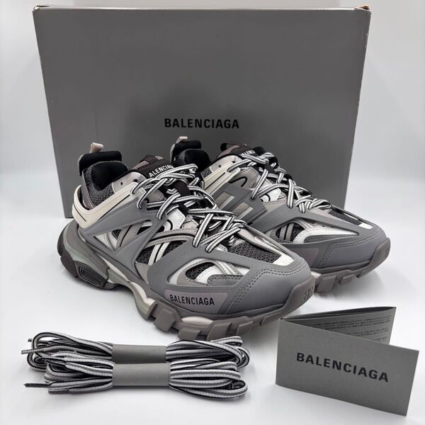 未使用級 名作 BALENCIAGA バレンシアガ Track トラック スニーカー 付属有