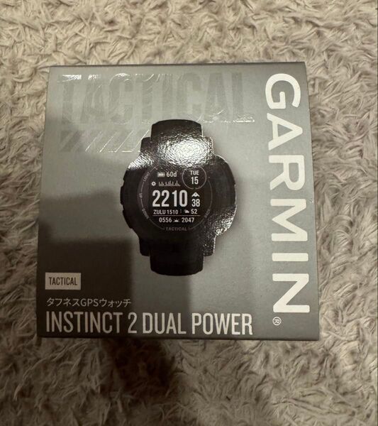 GARMIN Instinct 2 Dual Power Tactical Edition Black 010-02627-43