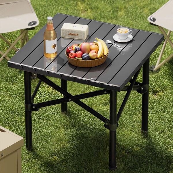 屋外アウトドア 折りたたみテーブル ピクニックテーブル BBQ テーブル アウトドア 収納バッグ付