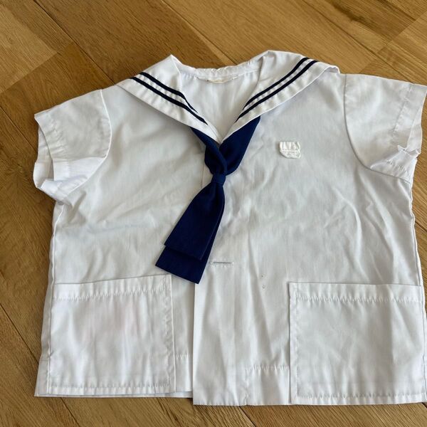 麒麟児 キリンジ KIRINJI 半袖制服 サイズ100 スクールセーラーブラウス 夏服 夏用 制服