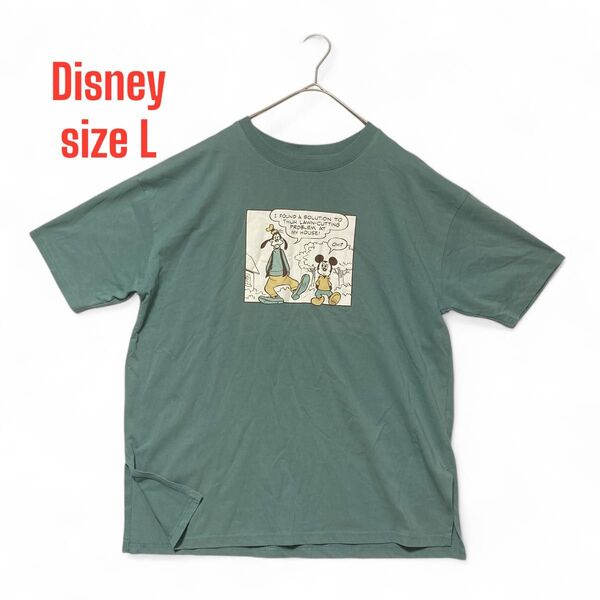 Disney ディズニーカットソー/プリントTシャツ/半袖/春夏/レディース
