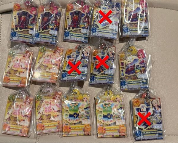 アイカツ ガチャガチャ アクリルチャーム 星座ドレス バラ売り可
