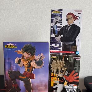 僕のヒーローアカデミア フィギュア 3体セット 緑谷・爆豪・ジュリオ