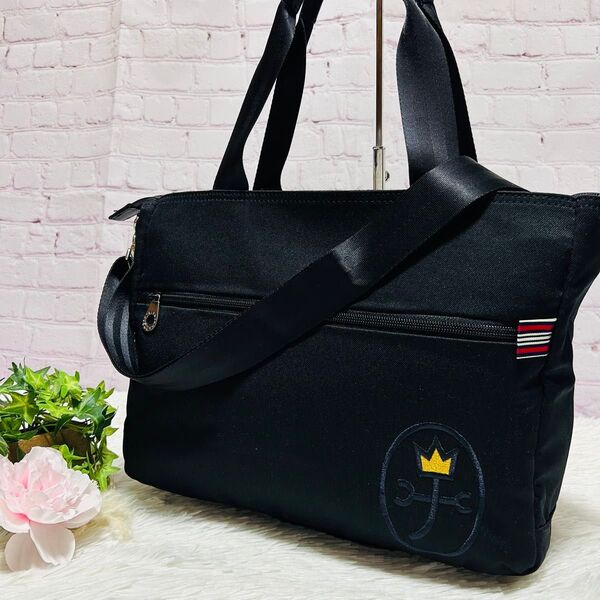 【未使用級】CASTELBAJAC カステルバジャック ブリーフケース ビジネスバッグ ショルダーバッグ 2way ブラック