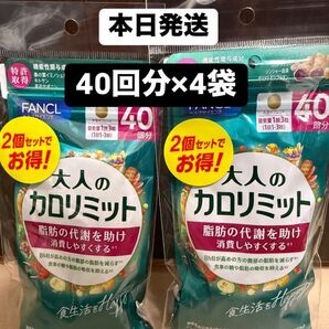 即日発送! 4袋 大人のカロリミット fancl ファンケル