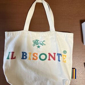 IL BISONTE イルビゾンテ ノベルティ トートバッグ アイボリー