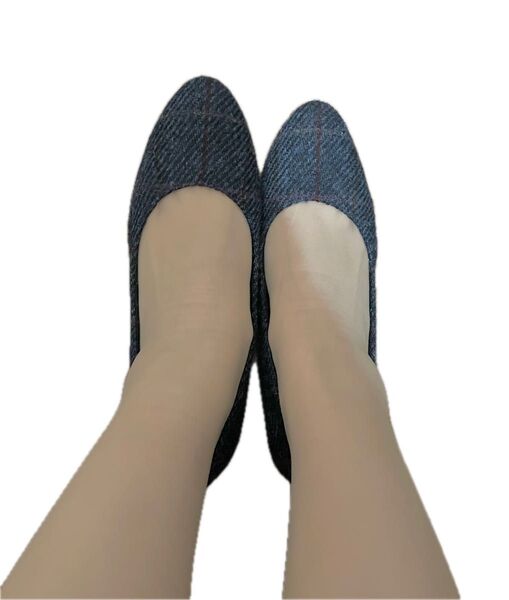 パンプス ヒール チェック