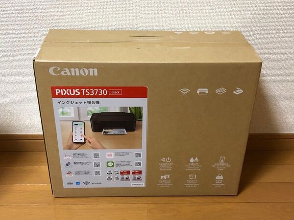★Canon★インクジェットプリンター/複合機★TS3730/黒★新品保証付★インク欠品★★★TS3530後継機種