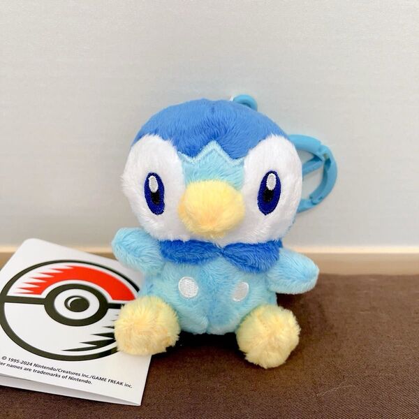 ポケモン カラビナ付きマスコット ポッチャマ ぬいぐるみ ポケモンセンター 【新品未使用】