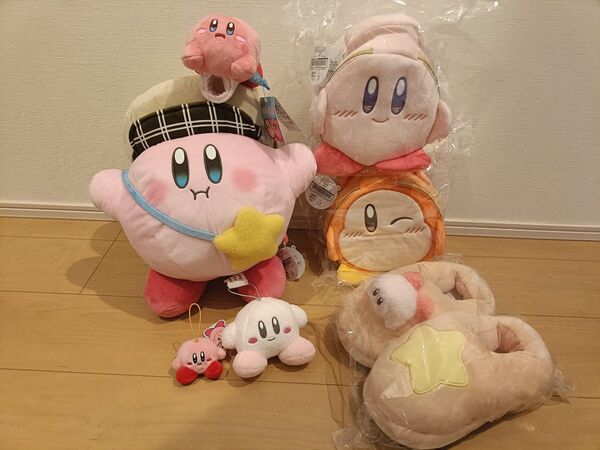 【新品】星のカービィ まとめ売り バニティポーチ BIG ぬいぐるみ マスコット なかよしピタっち スリッパ カービィ ワドルディ