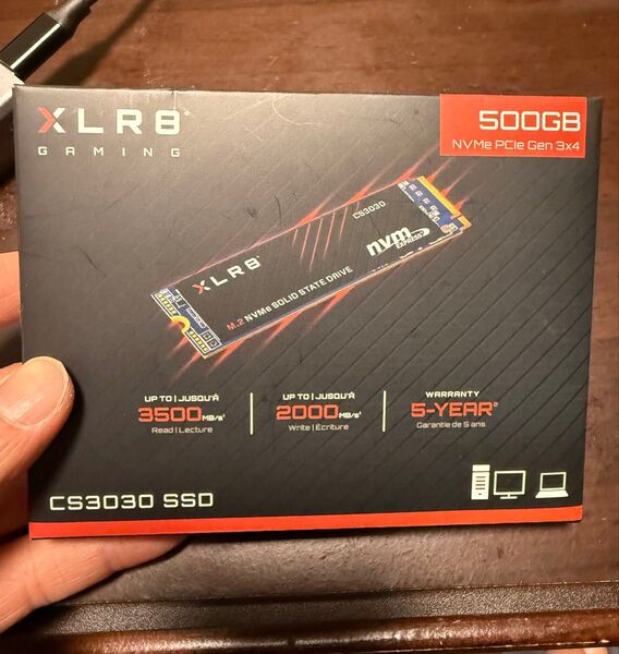 XLR8 CS3030 SSD 500GB NVMe
