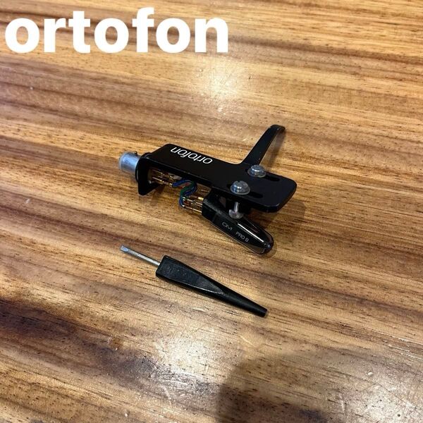 ortofon オルトフォン ヘッドシェル OM PRO S カートリッジ 針付き
