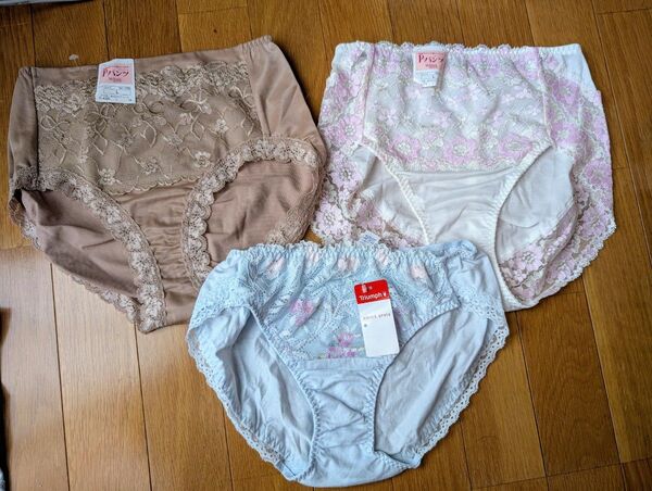 wing Pパンツ2枚 トリンプショーツセット Lサイズ