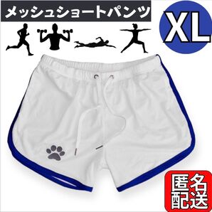 メンズ 下着 L 肉球 パンツ メッシュ 熱中症対策 ショートパンツ 通気性 履き心地抜群 水着 LL 短パン