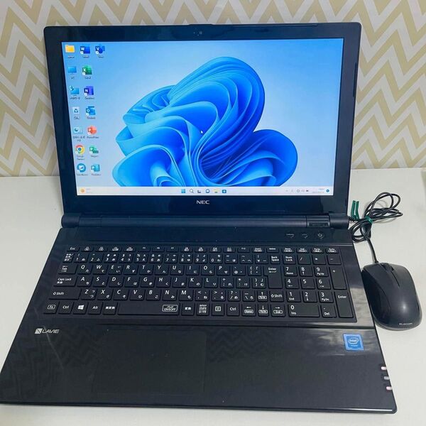 T243 NECノートパソコン WebカメラSSDサクサクWindows11