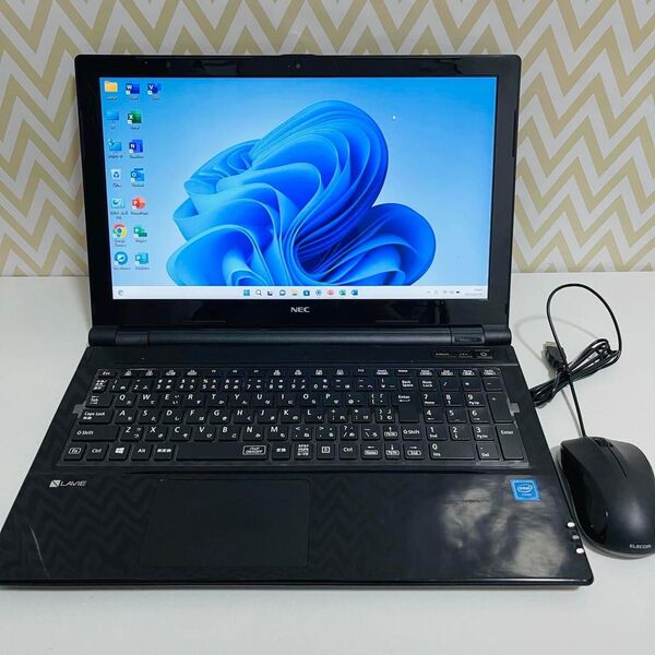 T200 NECノートパソコン WebカメラSSD高速Windows11オフィス