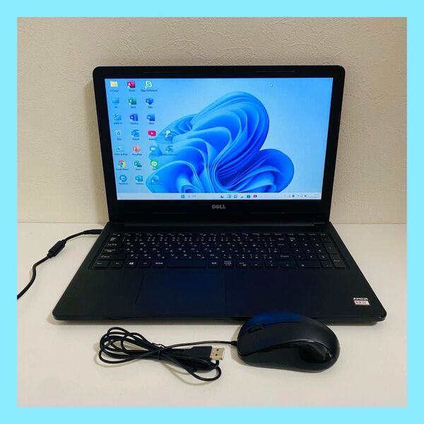 Y577 DellノートパソコンSSDメモリ8G Windows11オフィス付き