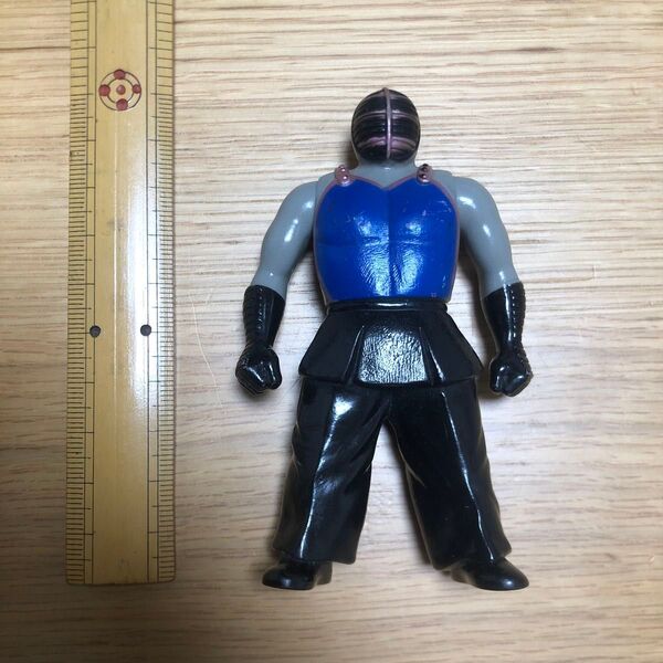 バンダイ キン肉マン ビッグ・ザ・武道 日本製 MADE IN JAPAN 1983年 ソフビ