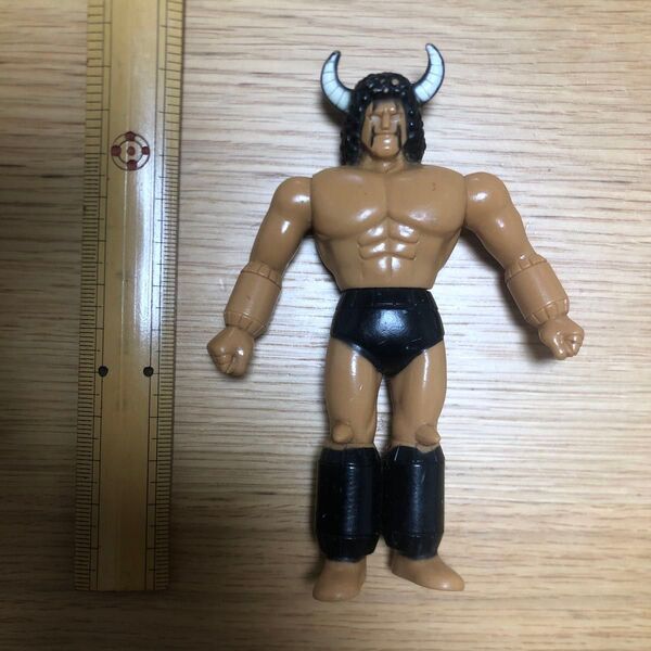 バンダイ キン肉マン バッファローマン 日本製 MADE IN JAPAN 1983年 ソフビ