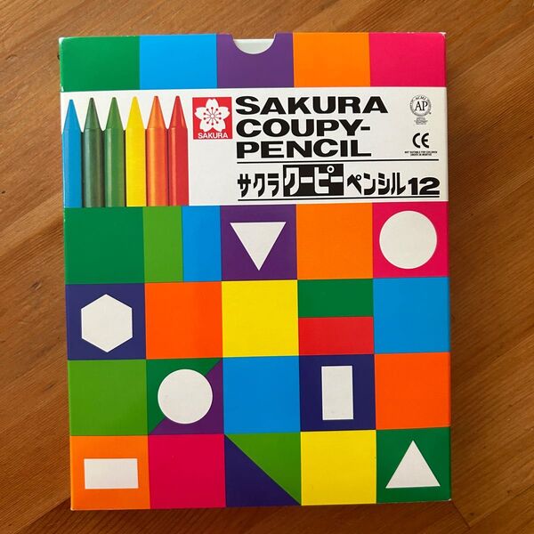 サクラクレパス クーピーペンシル12色 SAKURA