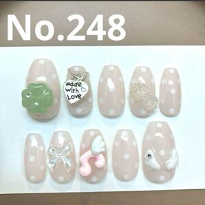 【】韓国ネイル ワンホンネイル 成人式 y2k ネイルチップ オーダー 現品 リボンネイル キャラネイル ミラー ウィッシュコア