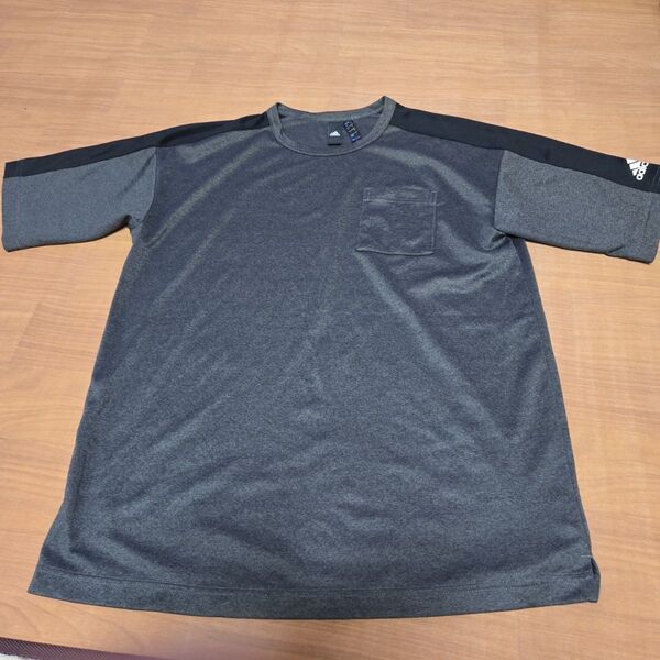 adidas Tシャツ グレー メンズ