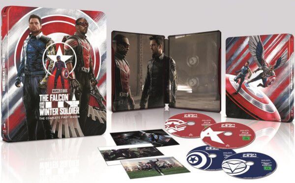 ファルコン&ウィンター・ソルジャー 4K UHD+Blu-ray 4枚組コレクターズ・エディション スチールブック 海外版