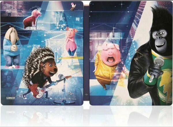【Amazon.co.jp限定】SING/シング スチールブック仕様ブルーレイ+DVDセット Blu-ray
