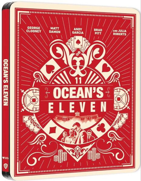 オーシャンズ11 スチールブック仕様 2枚組4K UHD+Blu-ray Ocean's Eleven