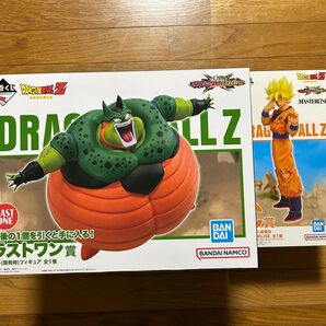 一番くじ ドラゴンボール ラストワン賞 セル(爆発時)フィギュア C賞超サイヤ人孫悟空 セット