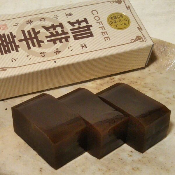 金沢 珈琲羊羹 260g 1箱 和菓子 コーヒー ようかん お土産 ダートコーヒー