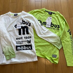 未使用タグ付き mbus ロゴプリント 長袖カットソー 2点 ロンT 長袖 長袖Tシャツ