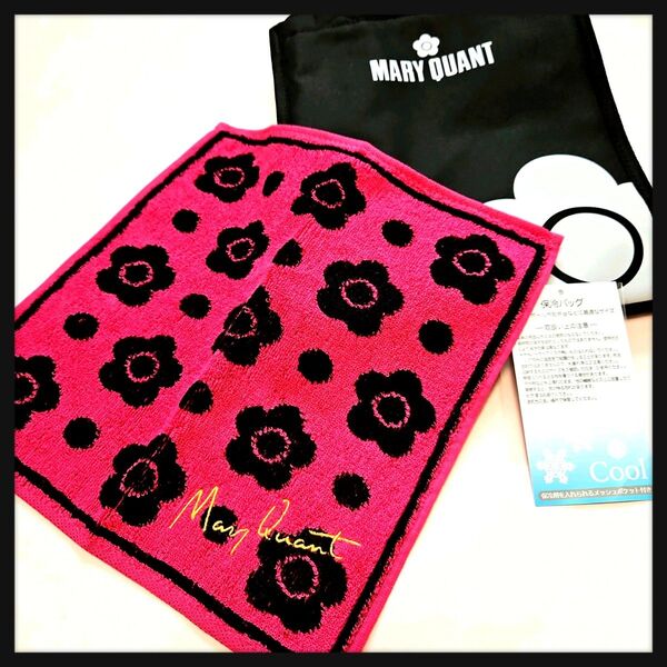 MARY QUANT マリークワント 保冷バック タオルハンカチ