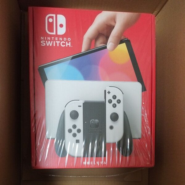 《新品未使用》任天堂スイッチ 有機EL ホワイト 本体 Nintendo Switch シュリンク