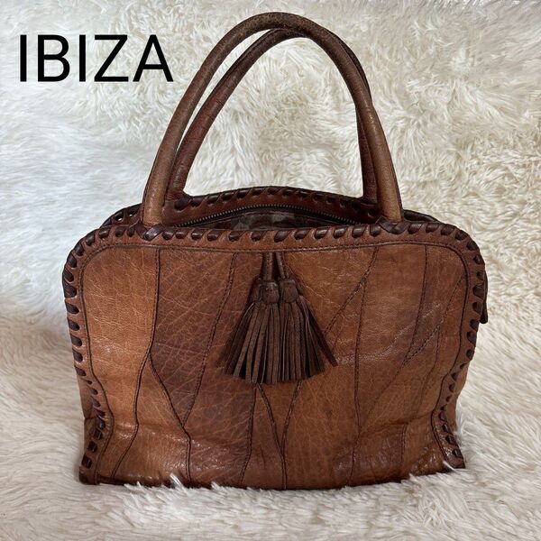 イビザ イビサ IBIZA ハンドバッグ バッグ ブラウン 茶色系