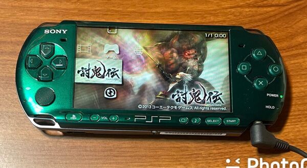 SONY PSP-3000 Playstation Portable ソニー PSP グリーン ★送料込み