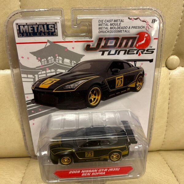 未開封品 1/64 Jada Toys JDM チューナーズ 2009 日産 GT-R R35 BEN SOPRA