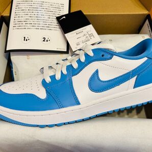 ★27.5 NIKE ナイキ エアジョーダン1LOW ゴルフ ブルー JORDAN ★