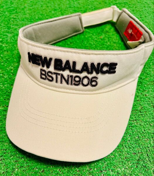 new balance golf ニューバランスゴルフ サンバイザー ホワイト サイズフリー