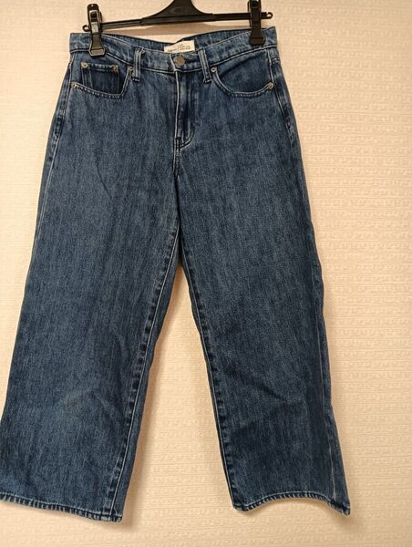 GAP デニムパンツ レディース インディゴブルー27インチ