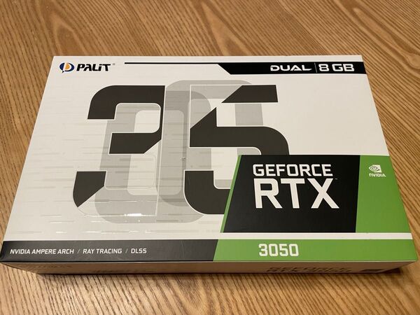 Palit 箱付 GeForce RTX 3050 8GB 動作確認済