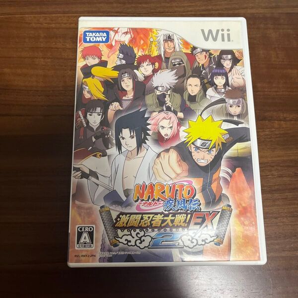 【Wii】 NARUTO -ナルト- 疾風伝 激闘忍者大戦! EX2