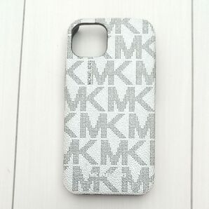 未使用! Michaelkors iPhone13 マイケルコース ロゴ コーテッドキャンバス マグセーフ iPhoneケース