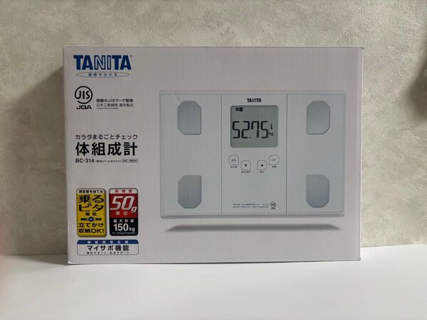 TANITA タニタ 体重計 体組成計 体重体組成計 BC-314-WH