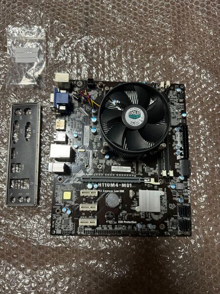 H110M4-M01 マザーボード CPUクーラー付き cpu無し