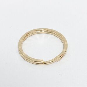 キーリング キーホルダー ゴールド 新品未使用