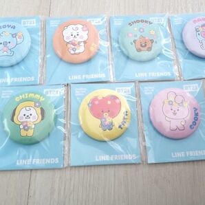 BTS BT21 缶バッチ ファミリーマート