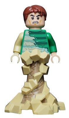 未組立品 レゴ マーベル サンドマン ミニフィグ LEGO 76178付属品 デイリービュークル スパイダーマン