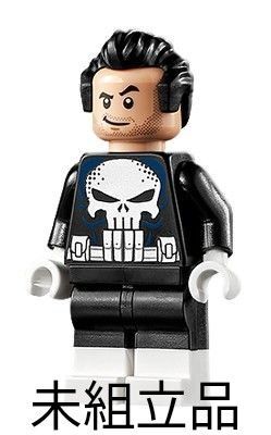未組立品 レゴ マーベル パニッシャー ミニフィグ LEGO 76178付属品 デイリービュークル スパイダーマン