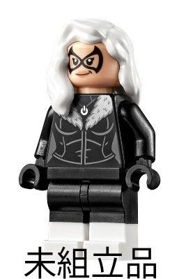 未組立品 レゴ マーベル ブラックキャット ミニフィグ LEGO 76178付属品 デイリービュークル スパイダーマン